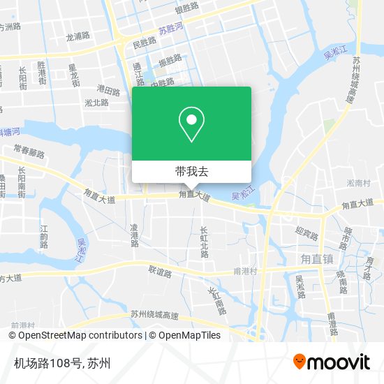 机场路108号地图