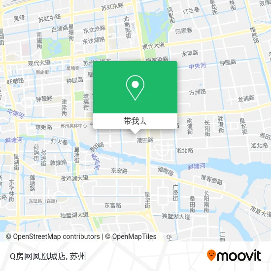 Q房网凤凰城店地图