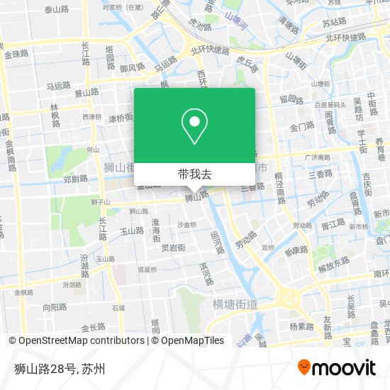 狮山路28号地图