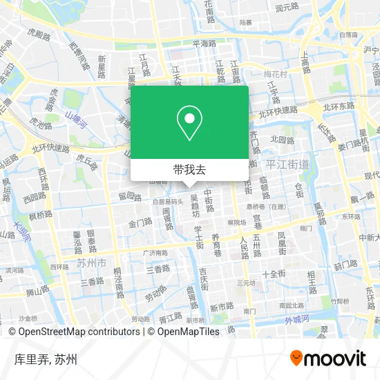 库里弄地图