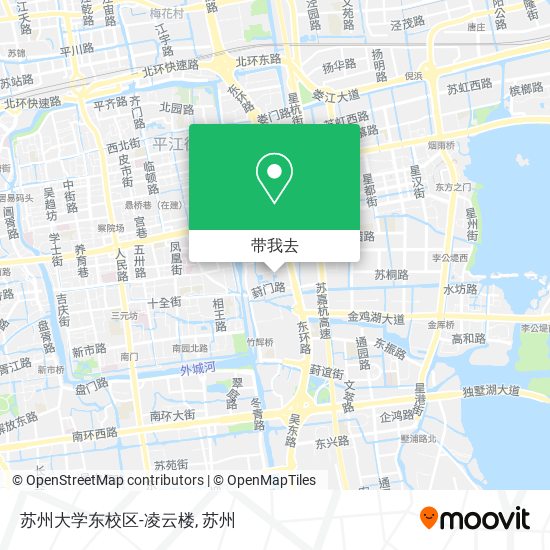 苏州大学东校区-凌云楼地图