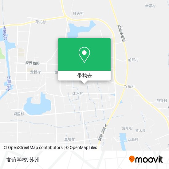 友谊学校地图