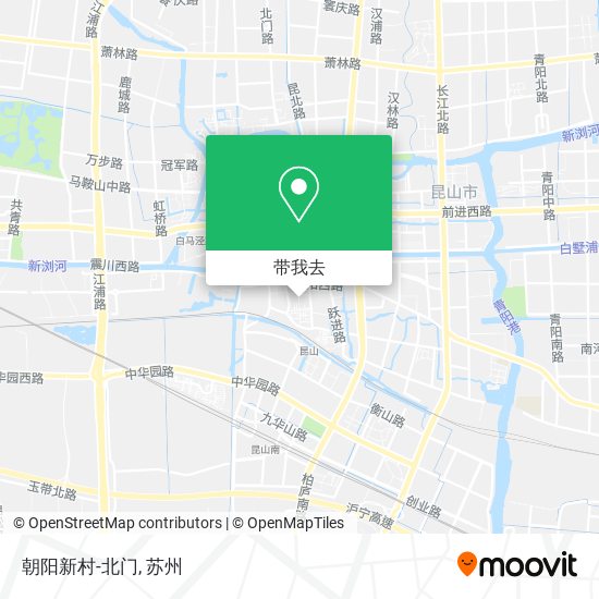 朝阳新村-北门地图