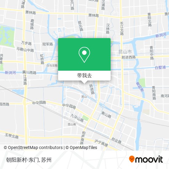 朝阳新村-东门地图