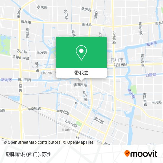 朝阳新村(西门)地图