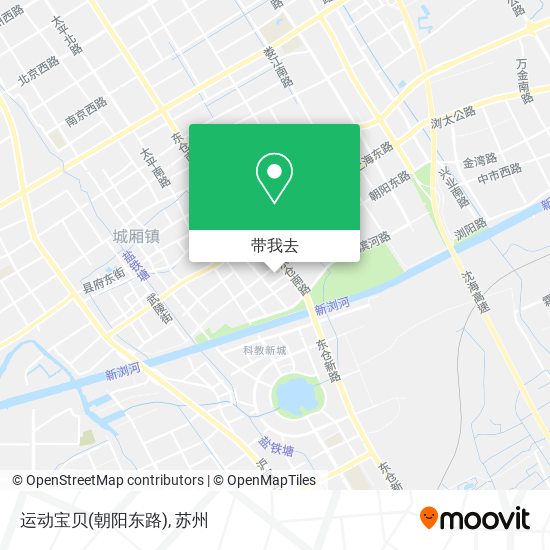 运动宝贝(朝阳东路)地图