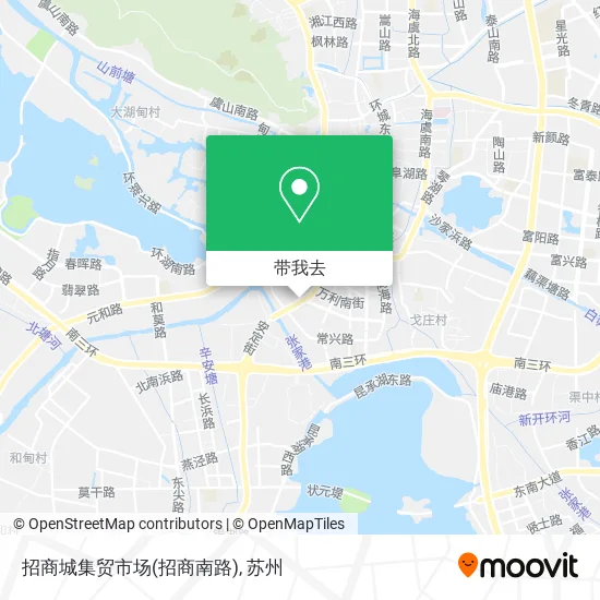 招商城集贸市场(招商南路)地图
