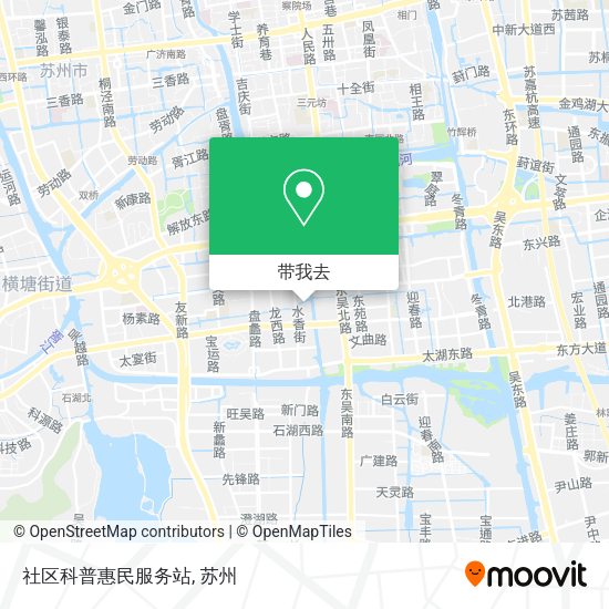 社区科普惠民服务站地图