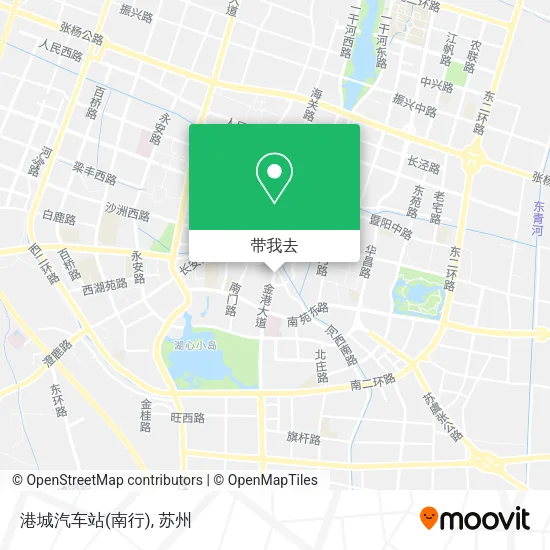 港城汽车站(南行)地图