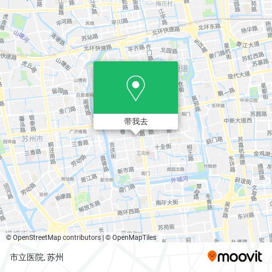 市立医院地图