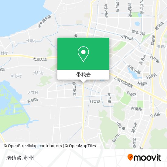 渚镇路地图
