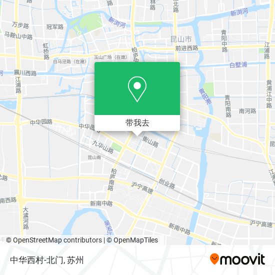 中华西村-北门地图