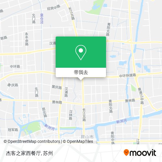 杰客之家西餐厅地图