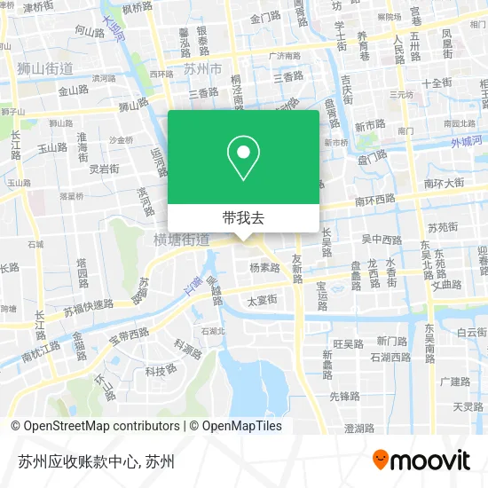 苏州应收账款中心地图