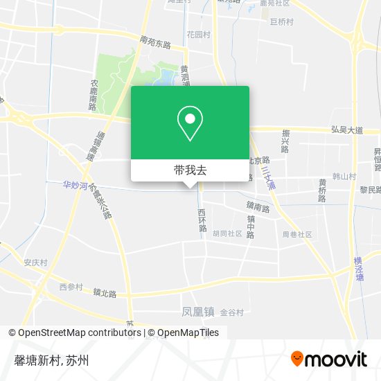 馨塘新村地图