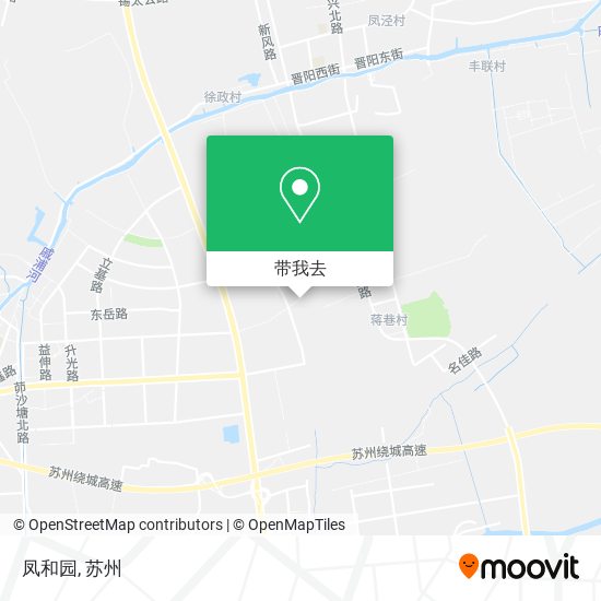 凤和园地图