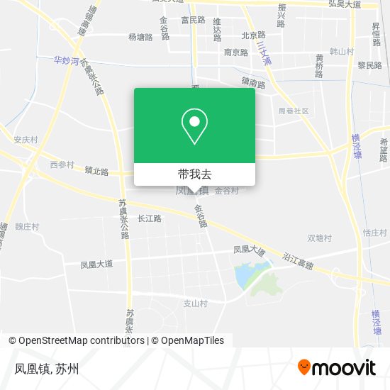 凤凰镇地图