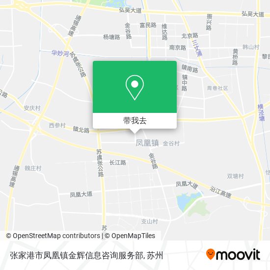 张家港市凤凰镇金辉信息咨询服务部地图