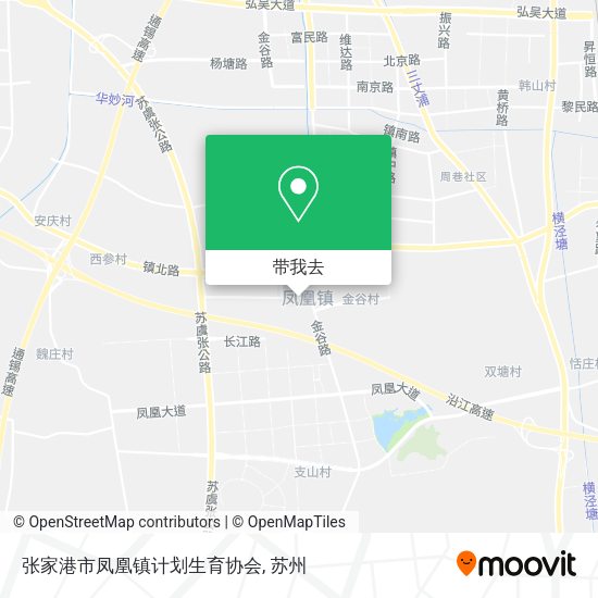 张家港市凤凰镇计划生育协会地图
