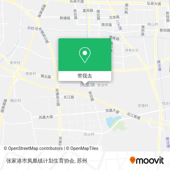 张家港市凤凰镇计划生育协会地图