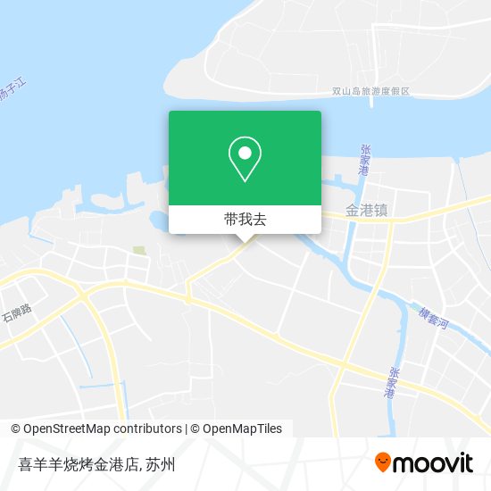 喜羊羊烧烤金港店地图