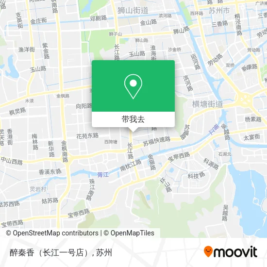 醉秦香（长江一号店）地图