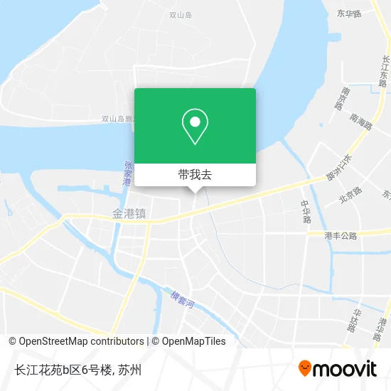 长江花苑b区6号楼地图