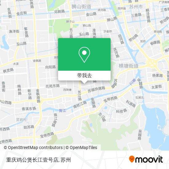 重庆鸡公煲长江壹号店地图