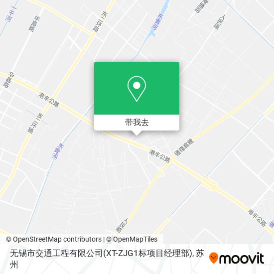 无锡市交通工程有限公司(XT-ZJG1标项目经理部)地图