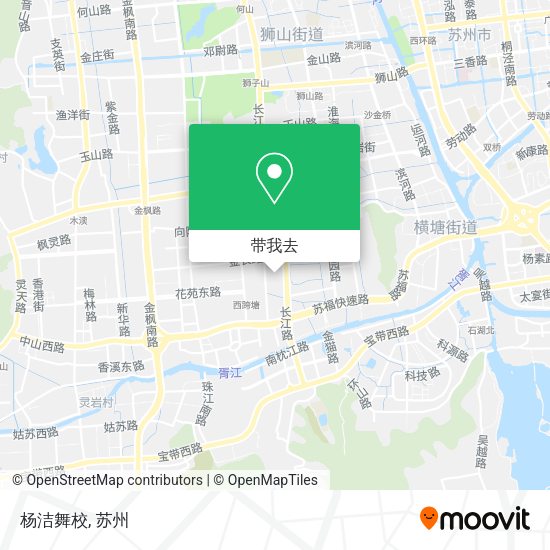 杨洁舞校地图