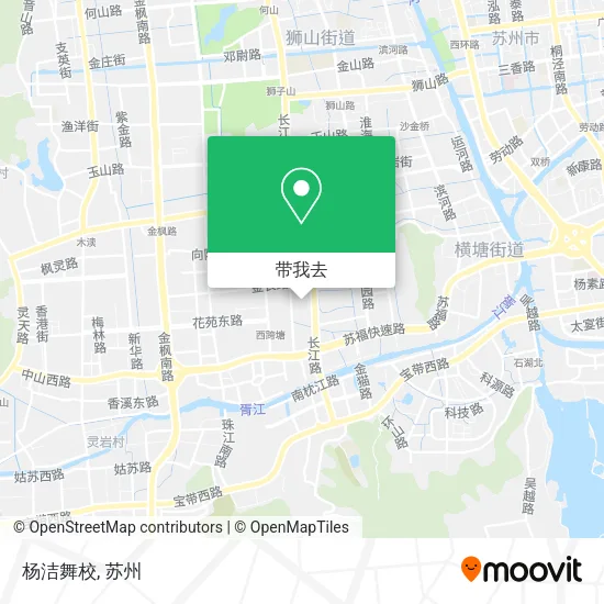 杨洁舞校地图