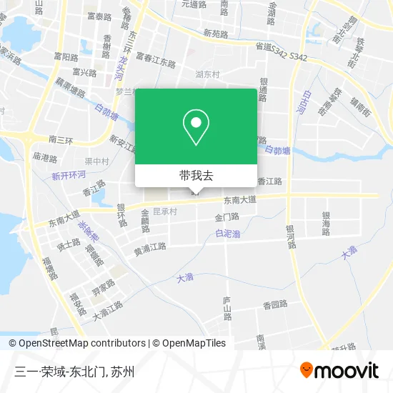 三一·荣域-东北门地图