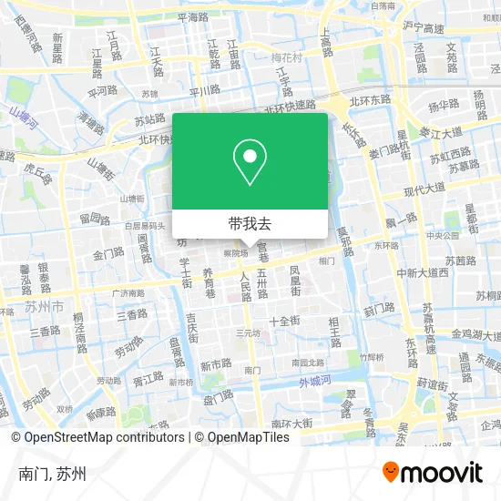 南门地图