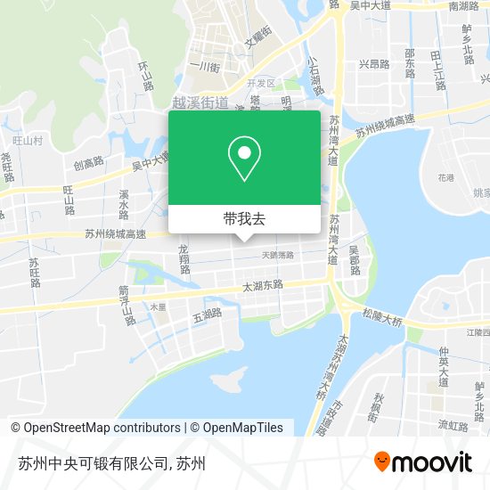 苏州中央可锻有限公司地图