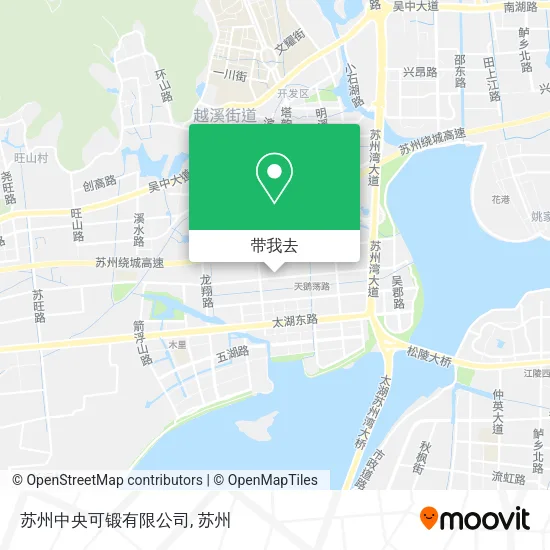 苏州中央可锻有限公司地图