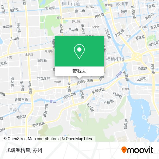 旭辉香格里地图