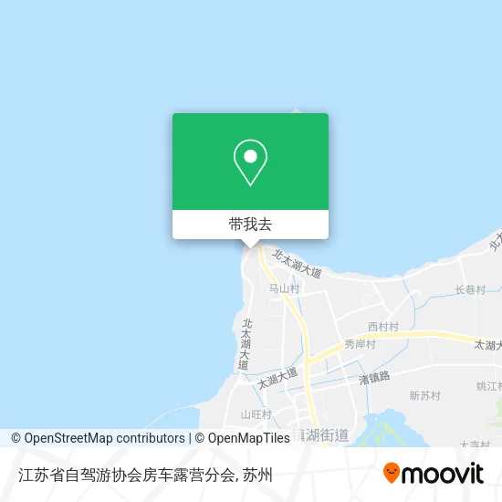 江苏省自驾游协会房车露营分会地图