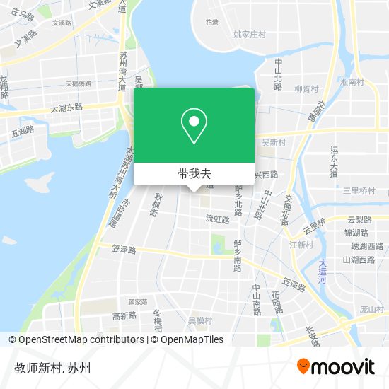 教师新村地图