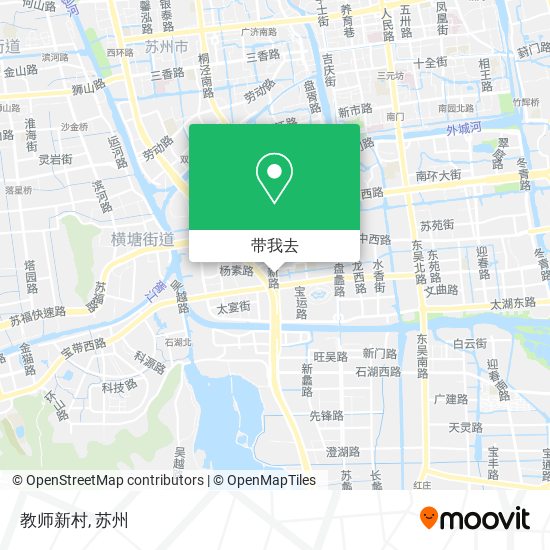 教师新村地图