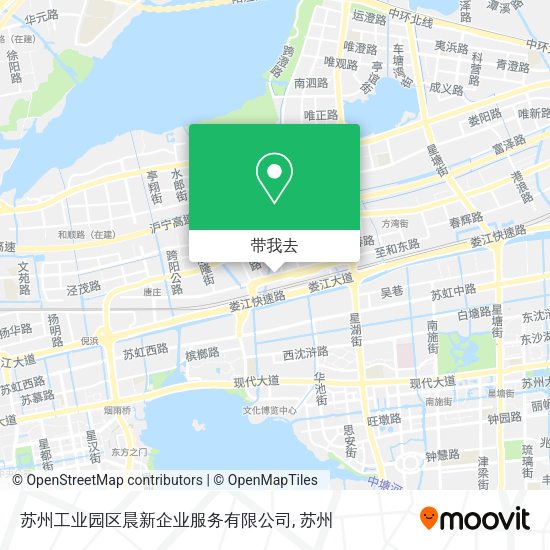 苏州工业园区晨新企业服务有限公司地图