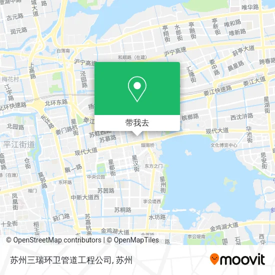 苏州三瑞环卫管道工程公司地图