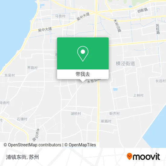 浦镇东街地图