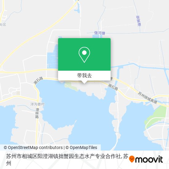 苏州市相城区阳澄湖镇拙蟹园生态水产专业合作社地图