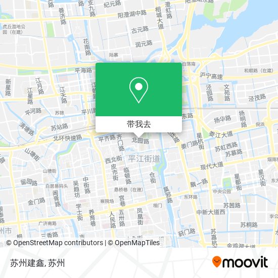 苏州建鑫地图