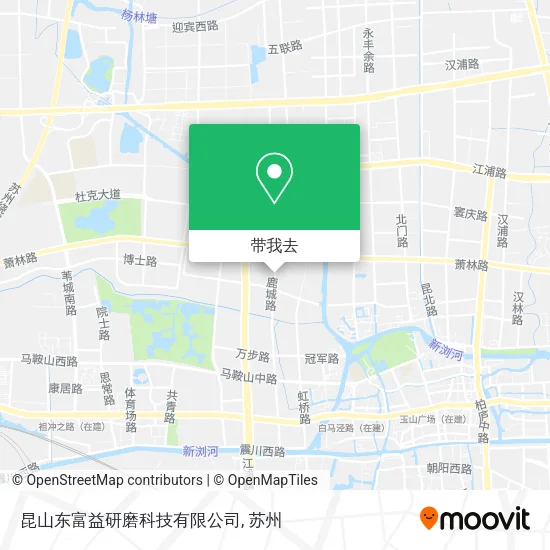 昆山东富益研磨科技有限公司地图