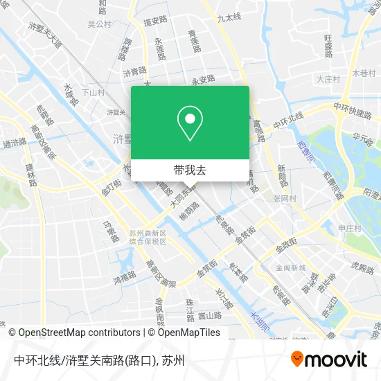 中环北线/浒墅关南路(路口)地图