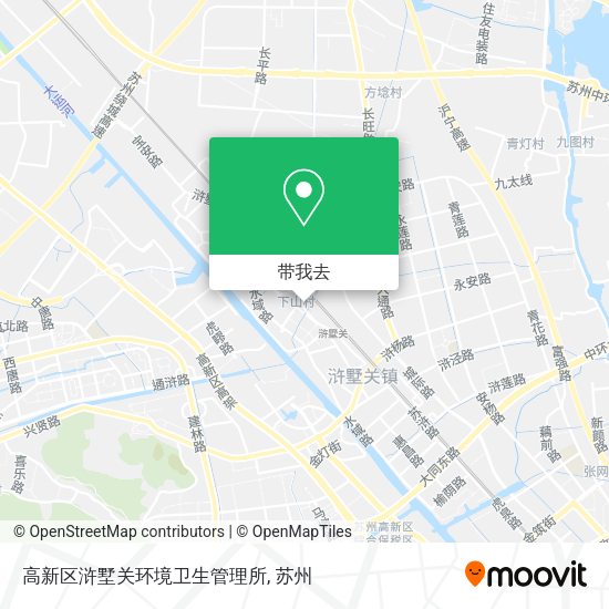 高新区浒墅关环境卫生管理所地图