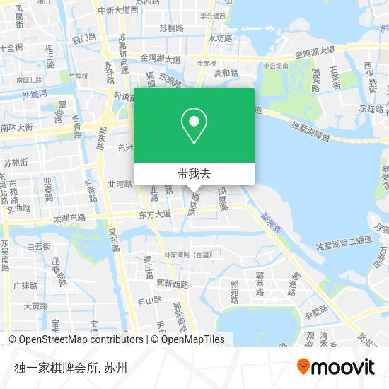 独一家棋牌会所地图