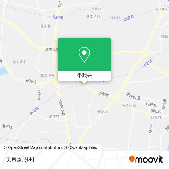 凤凰路地图