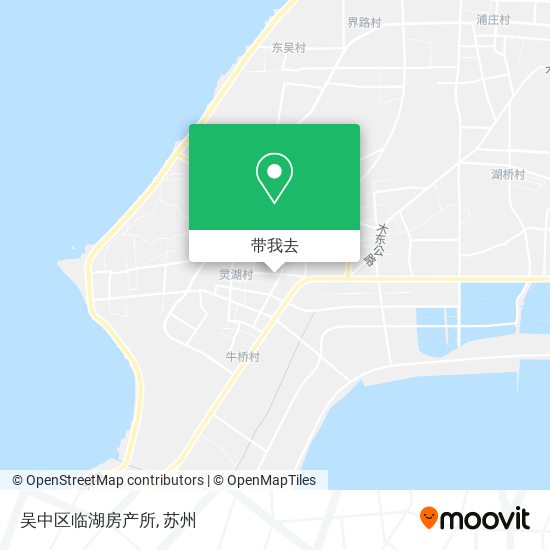 吴中区临湖房产所地图